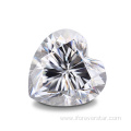 DEF EX-VG GRA 1carat loose heart moissanite diamond